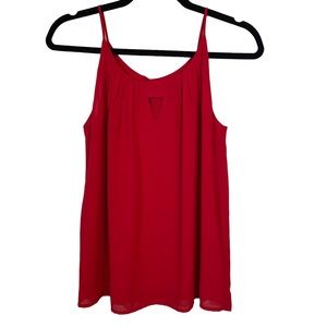 Q&A Chiffon Spaghetti Strap Top Size XSP
